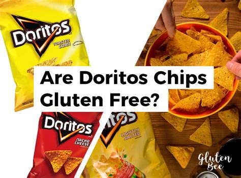 Food should taste good, tortilla chips, blue corn, gluten free chips, 5.5 oz 5.5 ounce (pack of 1) 463 simple mills almond flour crackers, farmhouse cheddar, gluten free, flax seed, sunflower seeds, corn free, good for snacks, made with whole foods, (packaging may vary) Are Doritos Gluten Free 2019 - GlutenBee