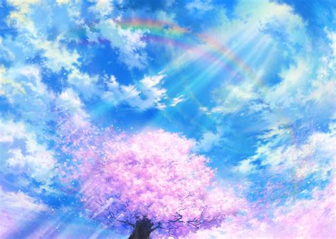 Enjoy the beautiful art of anime on your screen. anime, Landscape Wallpapers HD / Desktop and Mobile Backgrounds