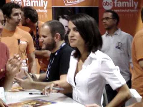 Natalie Morales The Middleman Signing Comic Con Youtube