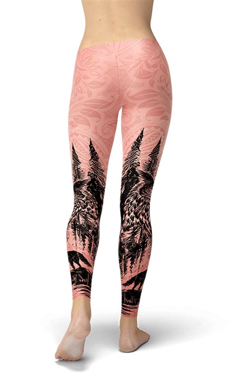 Wolf And Owl Leggings Gym Fitness And Sports Clothing Gearbaron