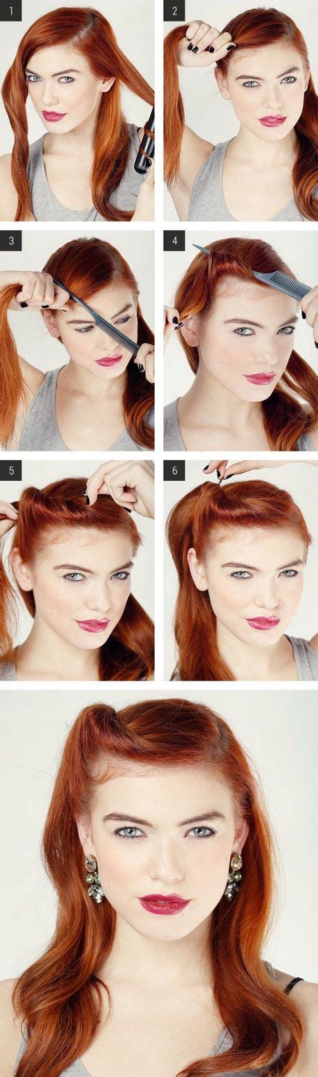 Easy To Do 50s Hairstyles Style And Beauty