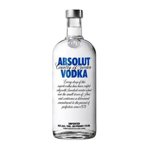 vodka absolut x 750 ml mundo licor
