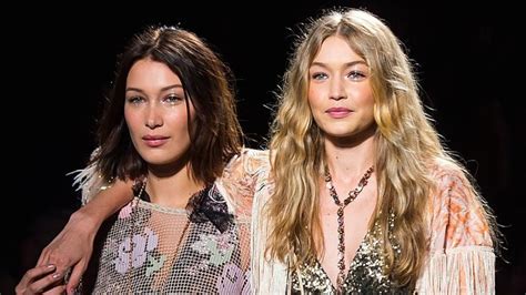 bella hadid dyed her hair blonde and now she looks just like sister gigi modern golden