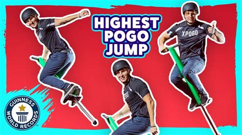 Highest Jump On A Pogo Stick Guinness World Records Youtube