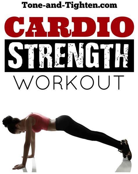 20 Minute At Home Cardio Strength Workout Tone And Tighten