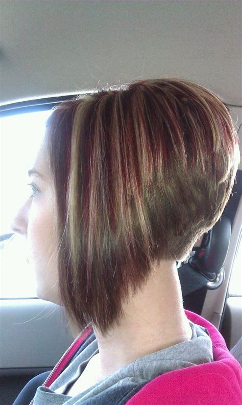 Its dramatic length in the front that climbs up in the. dramatic bob | Short hair styles, Short wedge hairstyles ...