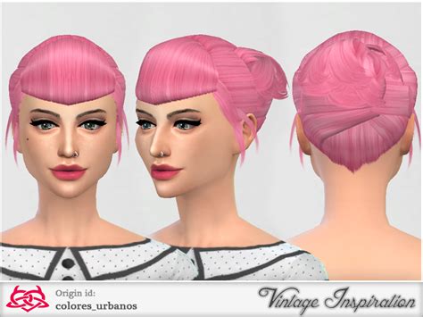The Sims Resource My Everyday Pinup Hairstyle 01