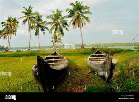 Traditional Kerala Boats Stock Photo Alamy