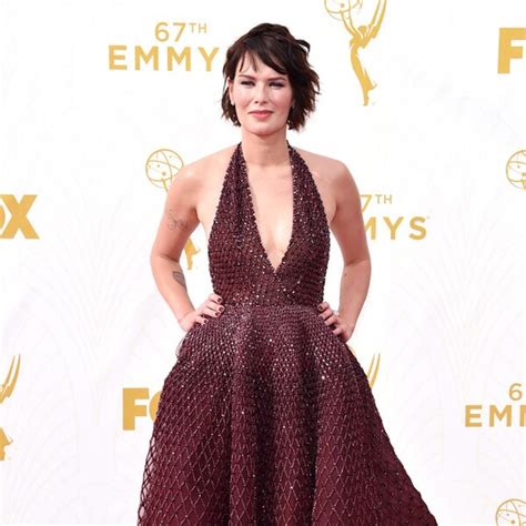 Lena Headey From 2015 Emmys Red Carpet Arrivals E News