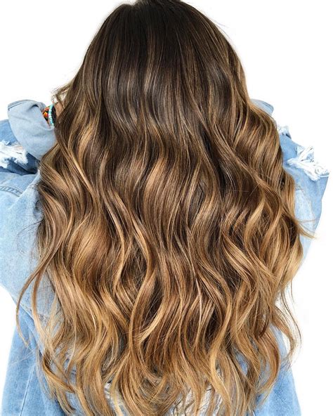 Find yourself ogling over golden blonde hair colors on pinterest? 20 Ideas of Honey Balayage Highlights on Brown and Black Hair