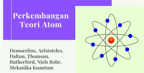 Perkembangan Model Atom Dalton Tulisan Bermakna