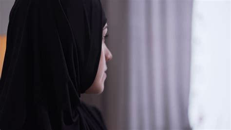 Portrait Of Muslim Woman In Traditional Stock Footage Sbv 338124652