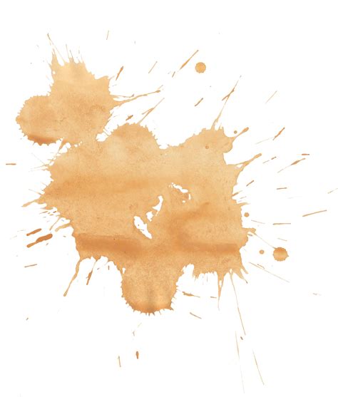 Brown Paint Splatter Png Free Logo Image