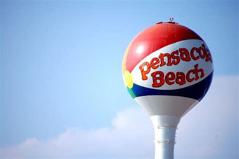 Pensacola Beach Ball Water Tower Christine Sorrell Flickr