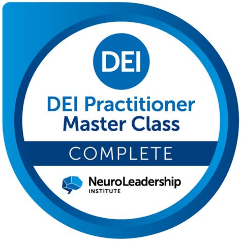 Dei Practitioner Master Class Credly