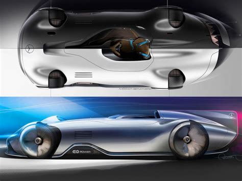 Mercedes Benz Vision Eq Silver Arrow Concept Design Gallery Car Body