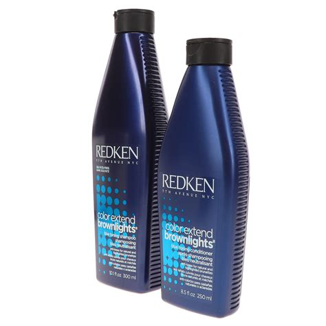 Redken Color Extend Brownlights Blue Shampoo 101 Oz And Color Extend