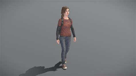 Young Ellie The Last Of Us 3d Model By Mono213 A62f8f6 Sketchfab