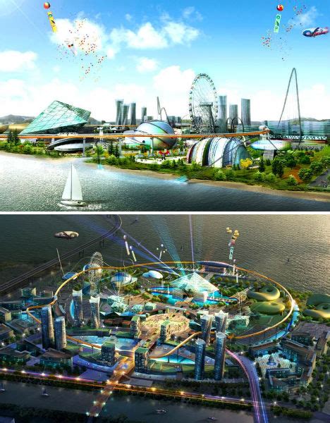 Wild Rides 12 Theme Park And Coaster Concepts Urbanist