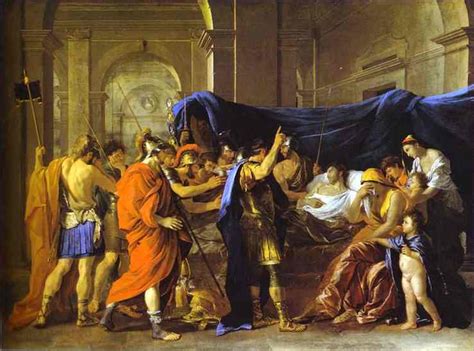 The Death Of Germanicus 1627 1628 Painting Nicolas Poussin Oil Paintings