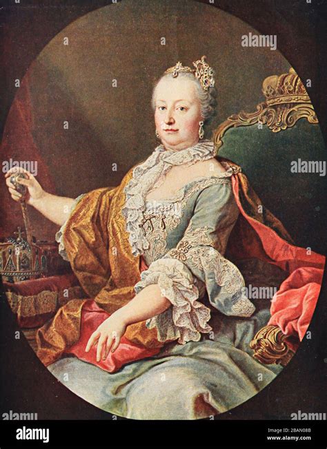 Maria Theresa Of Austria Hi Res Stock Photography And Images Alamy
