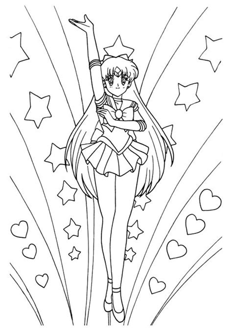 Free And Easy To Print Sailor Moon Coloring Pages Tulamama