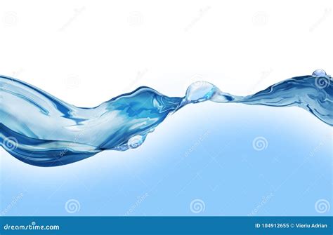Azul De La Textura Del Fondo De La Onda De Las Ondas De Agua Imagen De