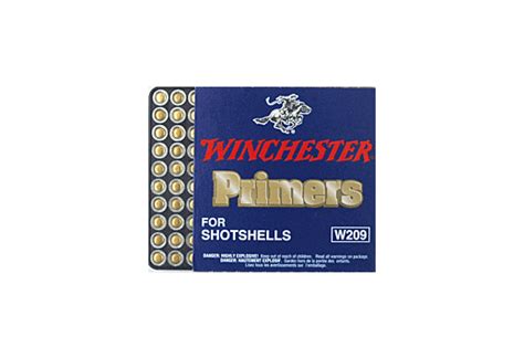 Winchester Primers 209 Shotshell 5000pk Cs Lots Only