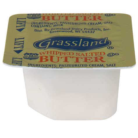Grassland 5 Gram Whipped Salted Butter Portion Cups 720case