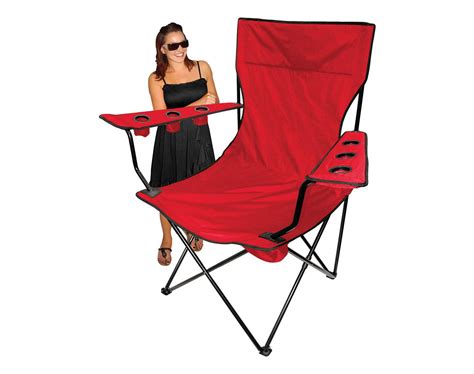 This Giant Folding Chair Has 6 Cup Holders Is The Perfect Party Chair