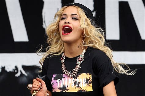 Rita Ora Strips Down To Hotpants In Nostalgic