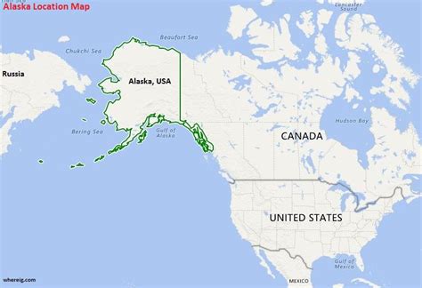 Draw and write draw a map of the state that you live in (in the usa) and write about it. Where is Alaska State? / Where is Alaska Located in the US Map