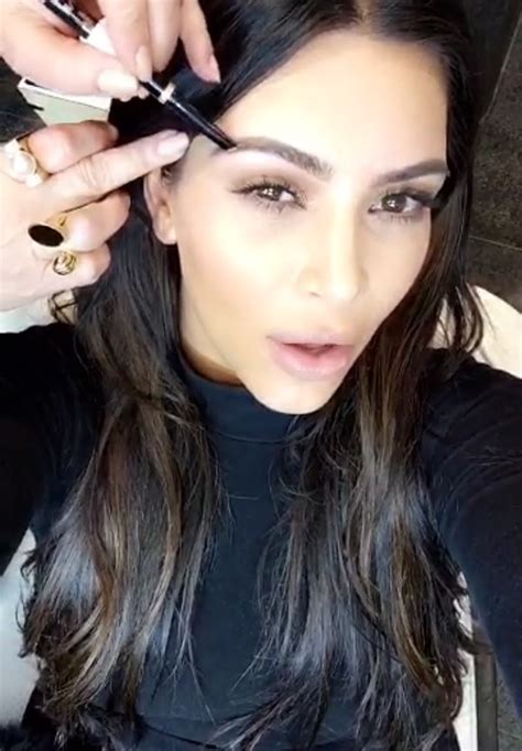 Kim Kardashians Eyebrows — Get Her Look With A 21 Product By