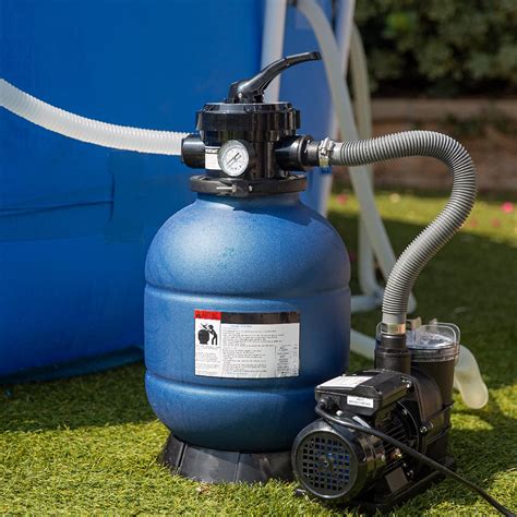 Buy Xtremepowerus 13 Sand Filter Above Ground Pools Pump 2400gph 4 Way