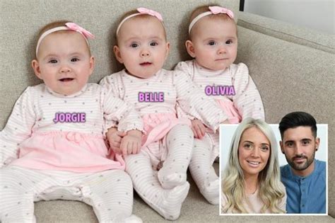 meet the adorable triplets conceived naturally at incredible odds of 200million to one the
