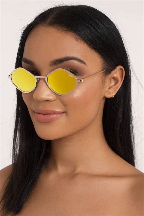 Quay X Kylie Purple Honey Gold Sunglasses S 60 Tobi Sg