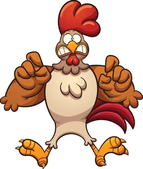 Scared Chicken Illustrations Royalty Free Vector Graphics And Clip Art