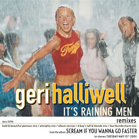 Geri Halliwell Its Raining Men Almighty Mix Lyrics Genius Lyrics