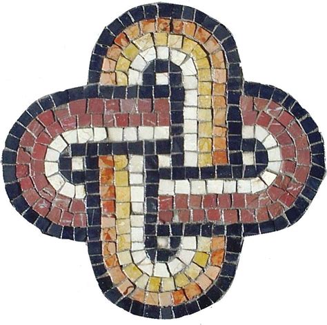 Solomons Knot A Classic Symbol Seen In Many Roman Mosaics Mosaic