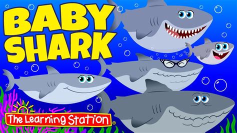 Baby Shark Song ♫ Original Version ♫ Action Song For Children ♫ Kids