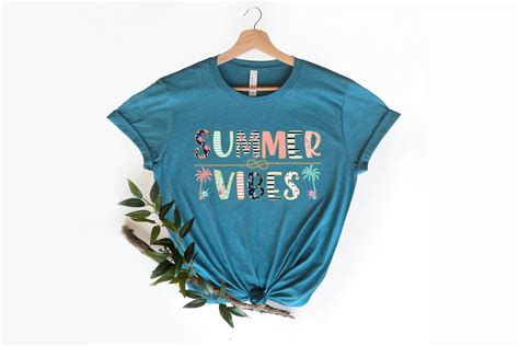 Summer Vibes Shirts Boho Shirts Beach Shirts Summer Shirt Etsy