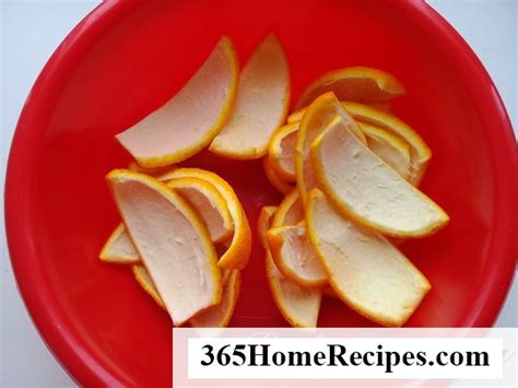 Candied Orange Peels Recipe Step By Step