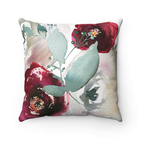 rose-throw-pillow-floral-throw-pillow-white-rose-throw-etsy-floral-throw-pillows,-pillows