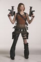 Alice (portrayed by Milla Jovovich): Resident Evil - Greatest Props in ...