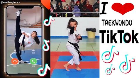 tik tok taekwondo videoları ezel le eğlence tekvando youtube