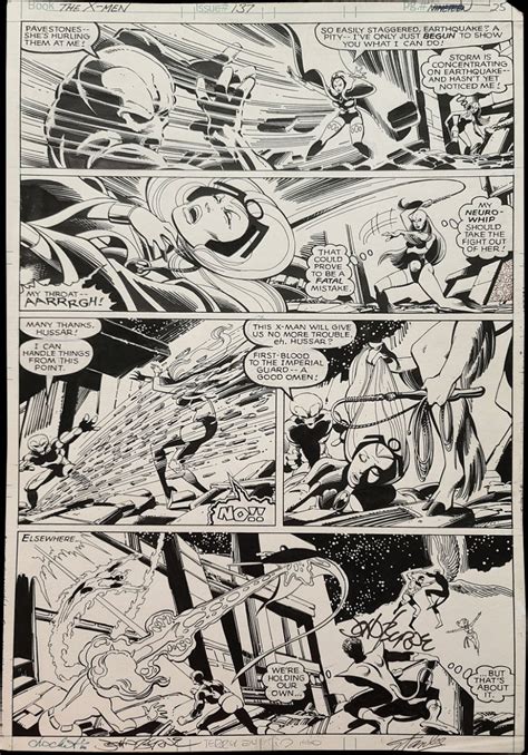 Comicconnect John Byrne X Men 1963 2011 137 Interior Page Vf 80