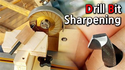 How To Sharpen Drill Bits With Angle Grinder