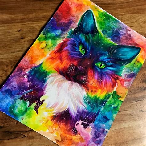 Rainbow Cat Art Amino