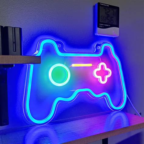 Solidee Neon Sign Gaming Neon Schild Dimmbar Leuchtreklame Led Zimmer