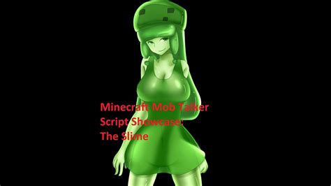 Minecraft Mob Talker Script Showcase The Slime Youtube